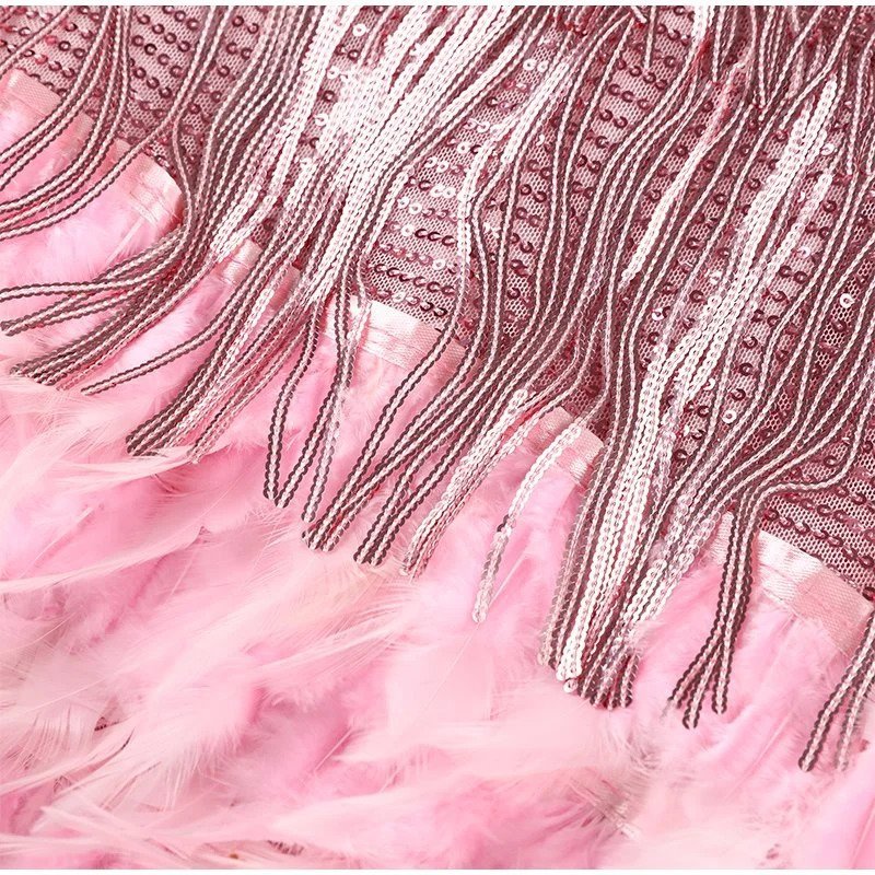 Novessa | Eleonora Feather Dress
