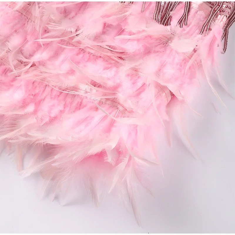Novessa | Eleonora Feather Dress