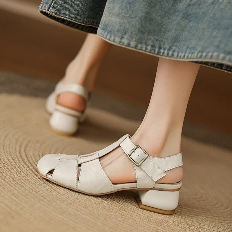 Coralia | Chunky Heel Sandals