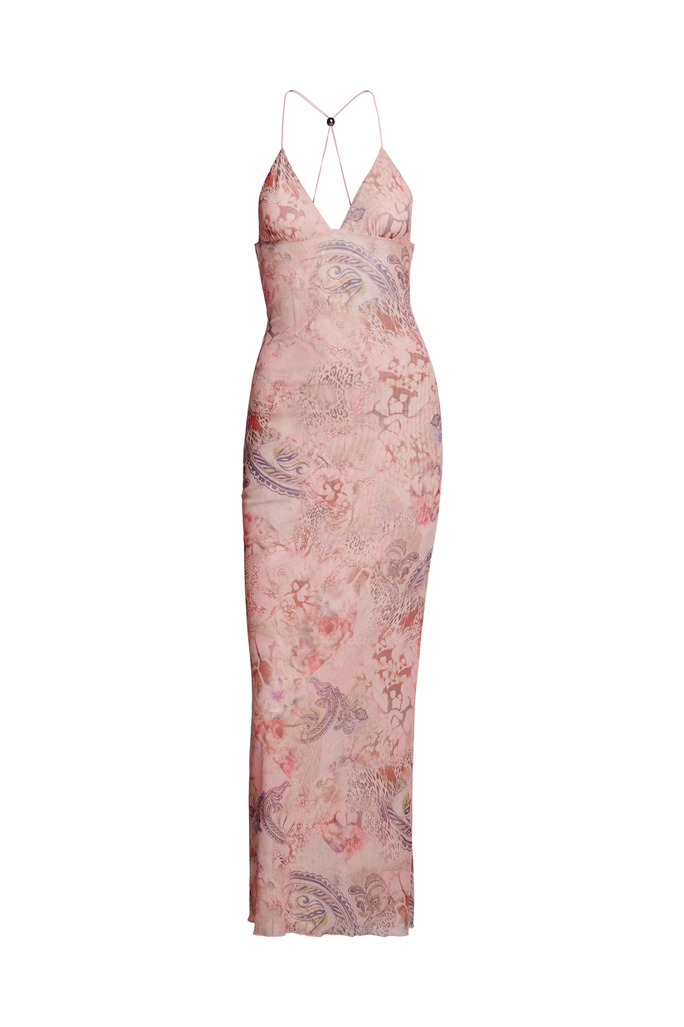 Novessa | Fleur Open Back Maxi Dress