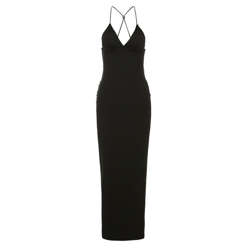 Novessa | Fleur Open Back Maxi Dress