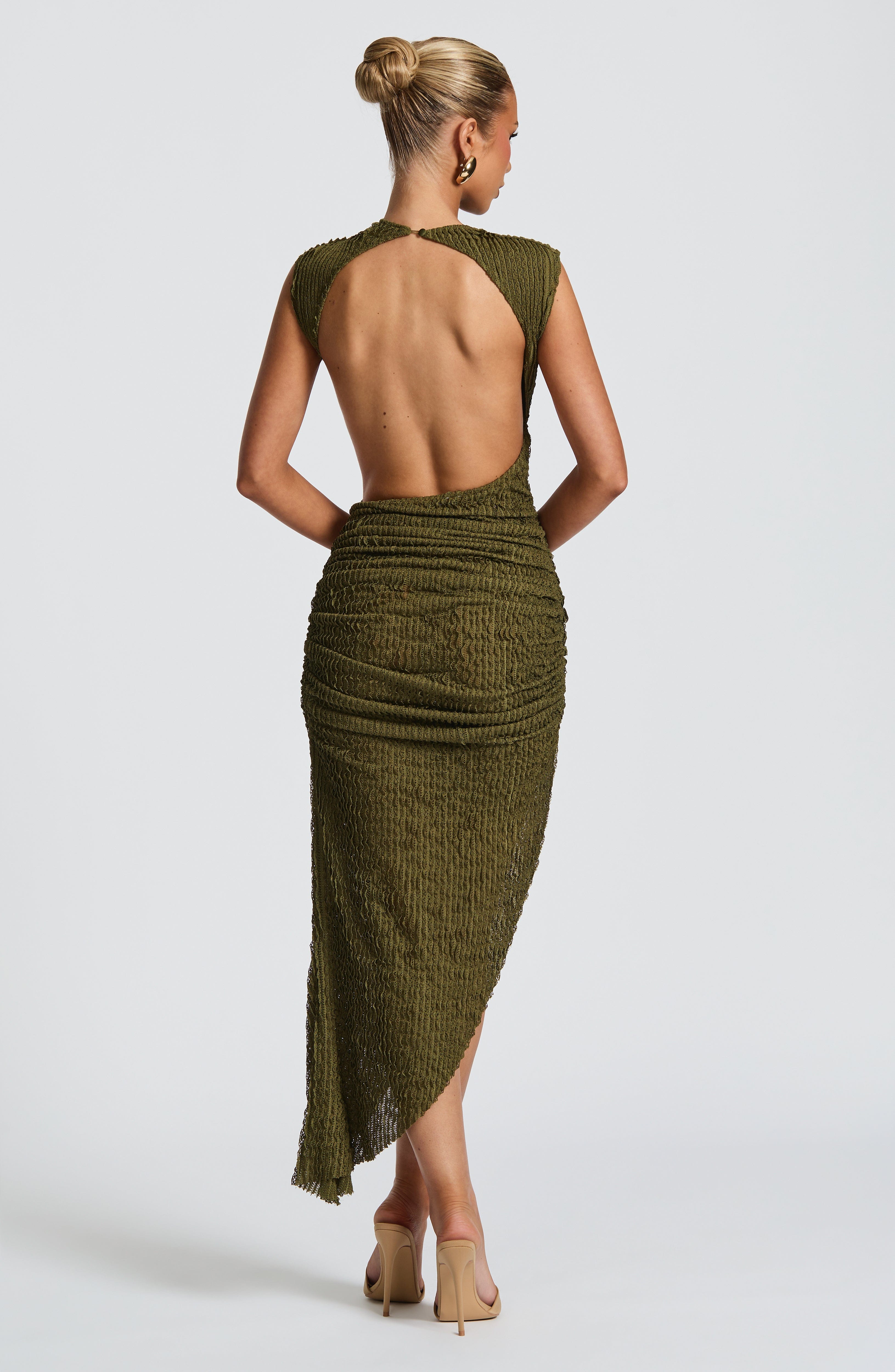 Novessa | Selina Open Back Midi Dress