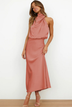 Novessa | Célina Silk Dress