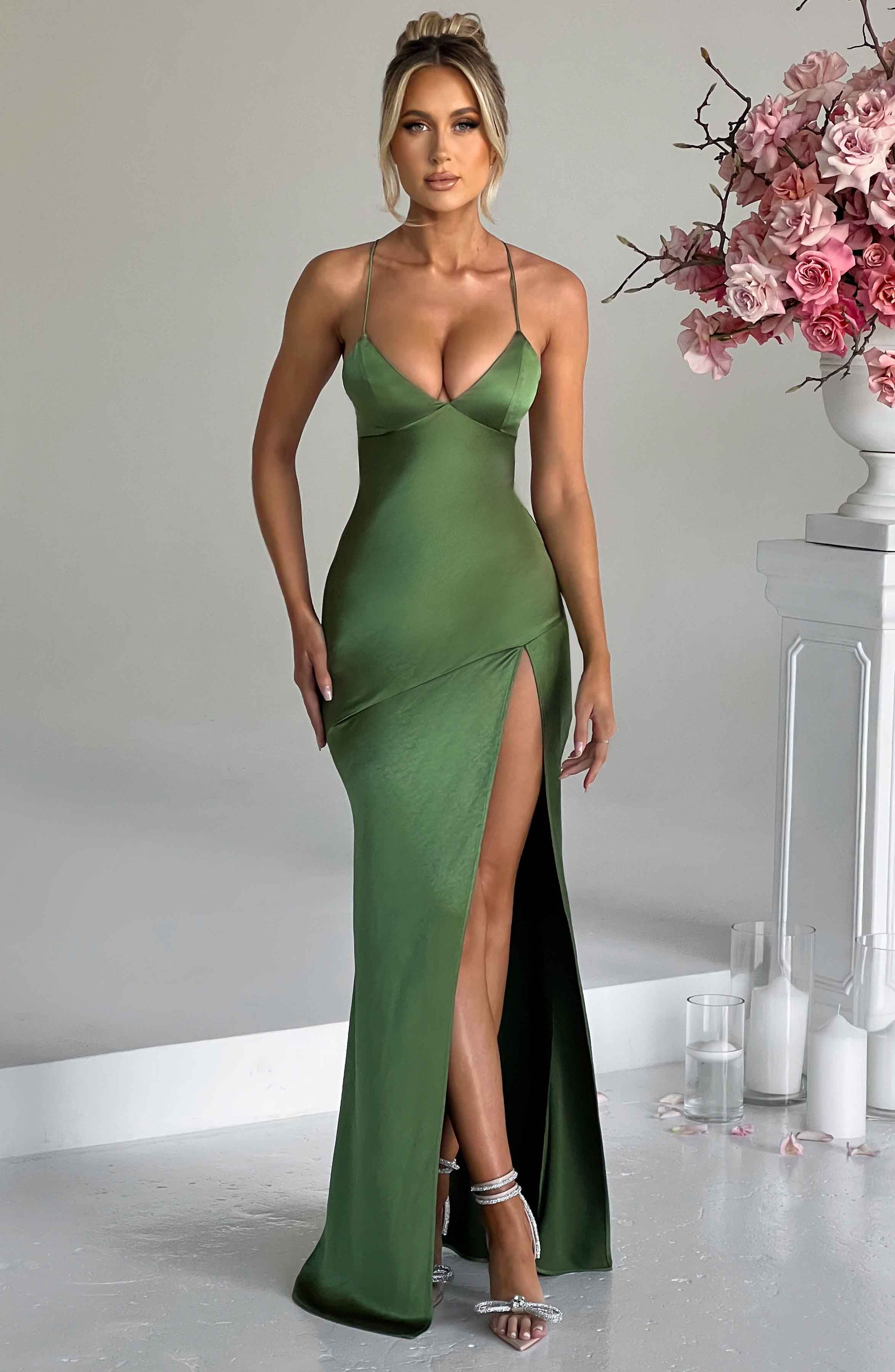 Novessa | Sienna Satin Dress