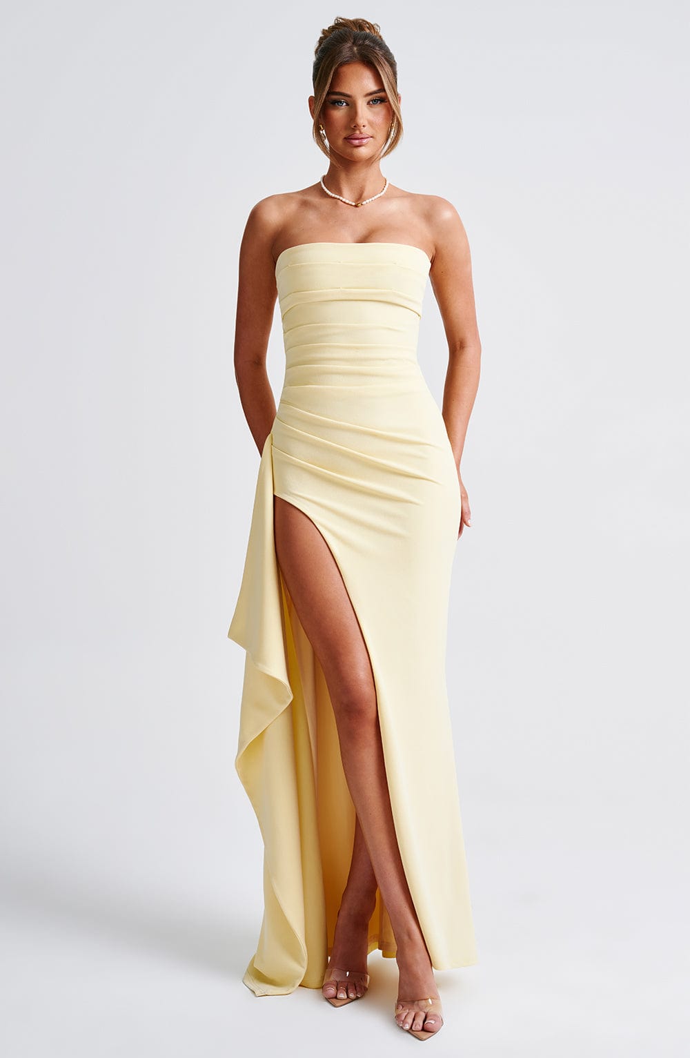 Novessa | Lemon Maxi Dress