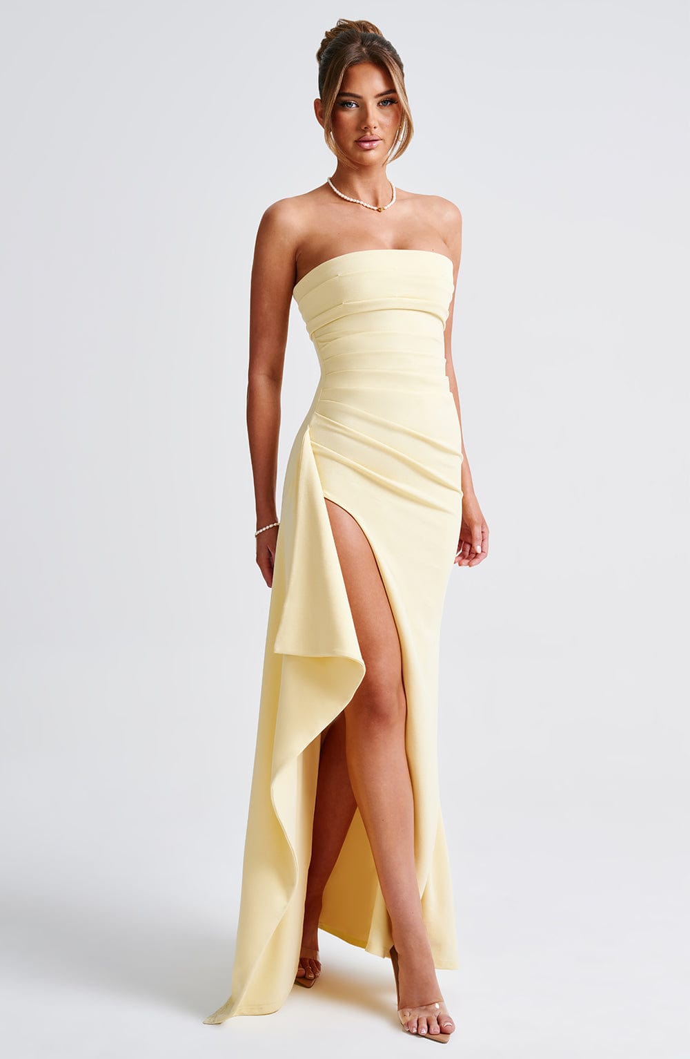 Novessa | Lemon Maxi Dress