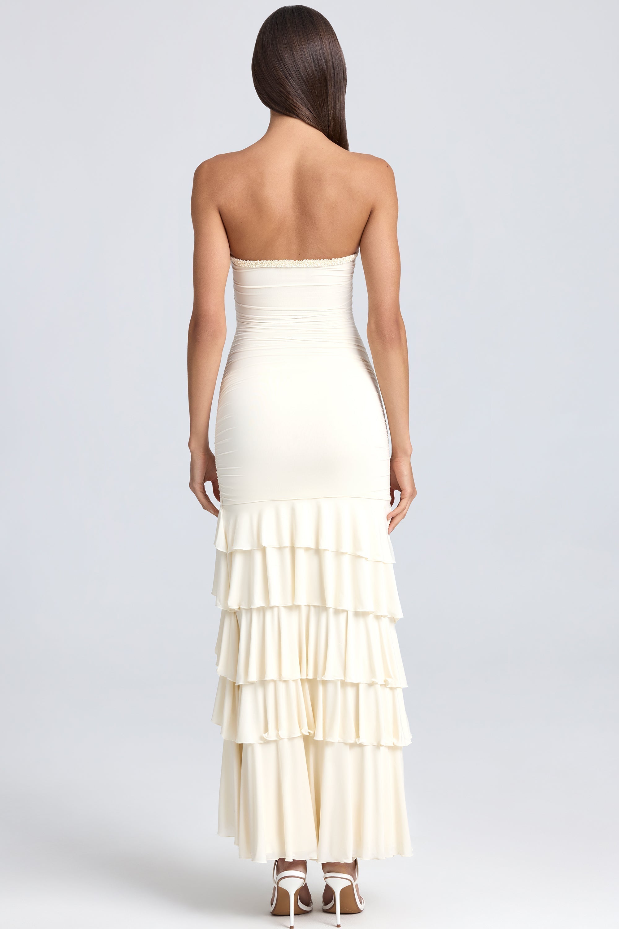 Novessa | Seraphina Ruffle Maxi Dress