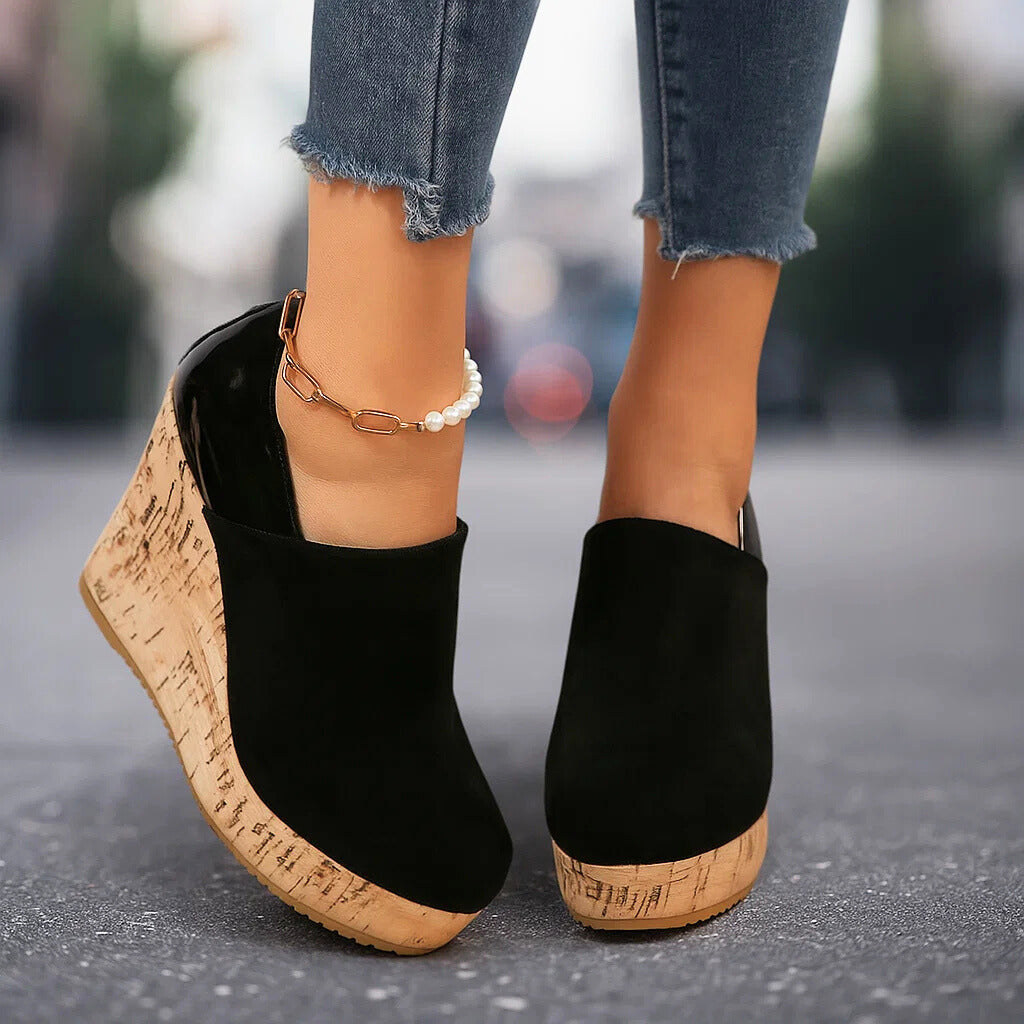 Annabelle | Platform Wedge Shoes