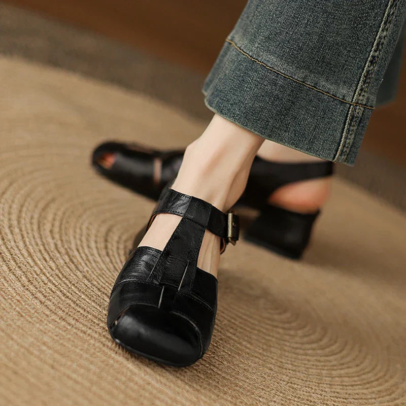 Coralia | Chunky Heel Sandals