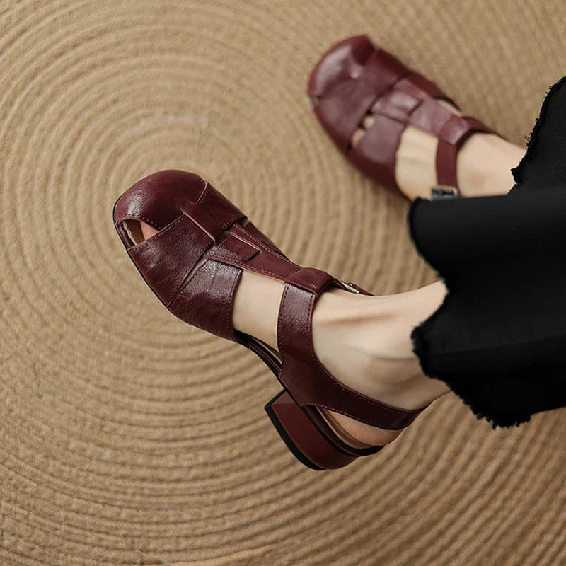 Coralia | Chunky Heel Sandals