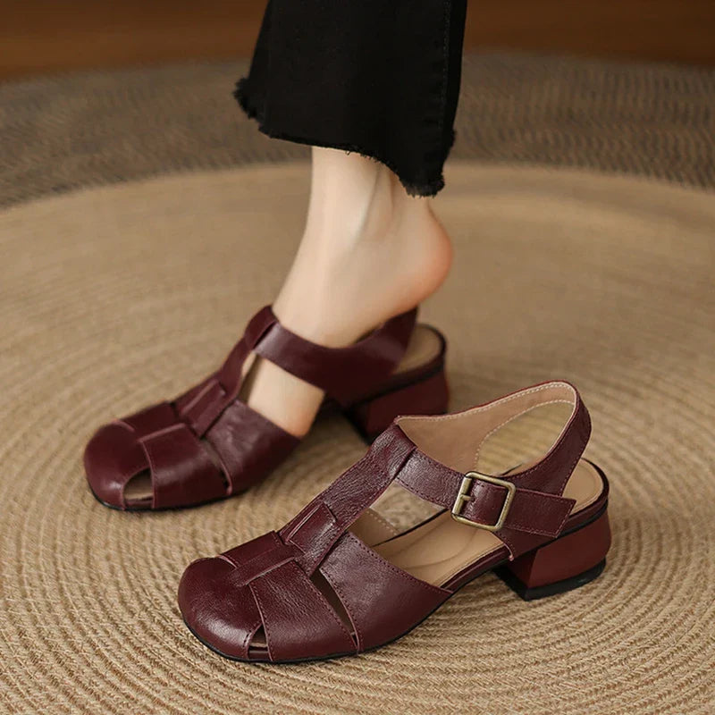 Coralia | Chunky Heel Sandals