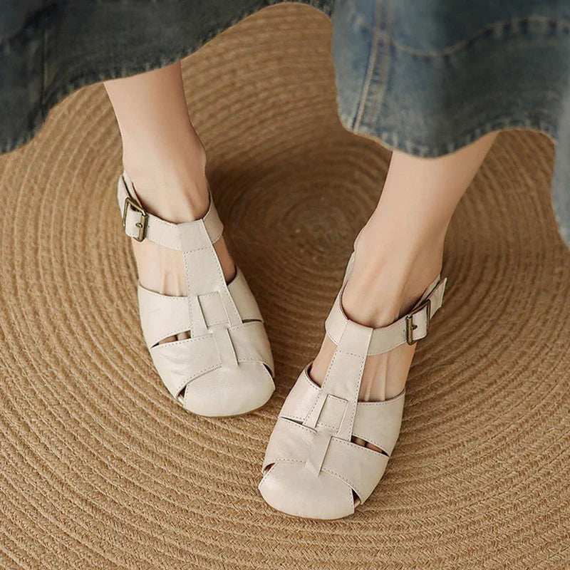 Coralia | Chunky Heel Sandals