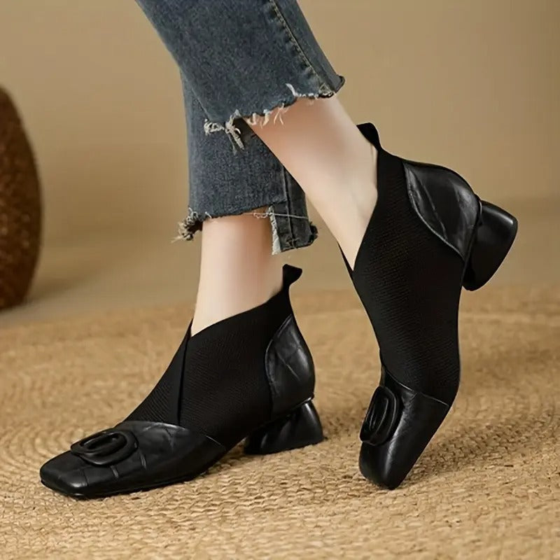 Eira | Heeled Orthopedic Mules