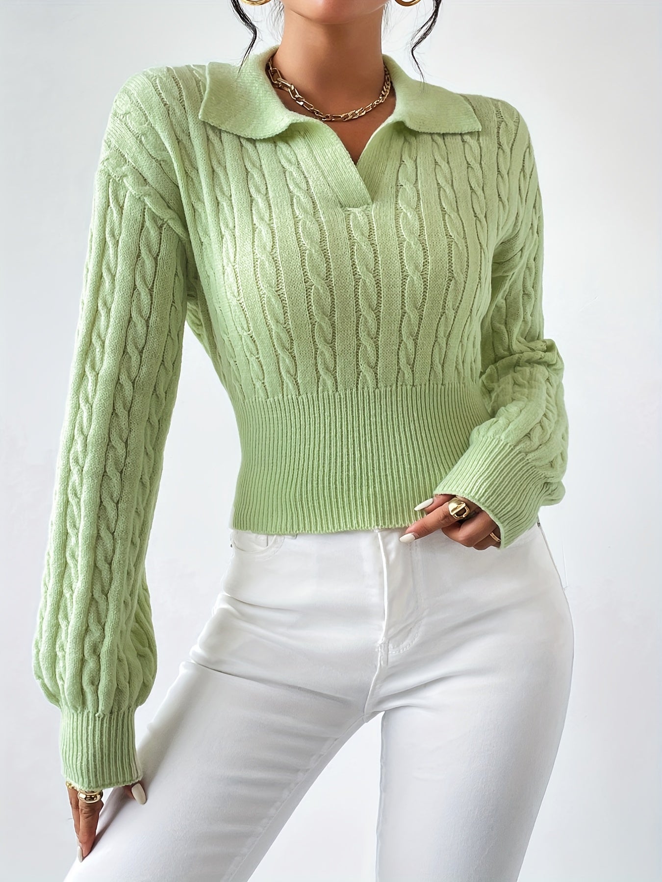 Novessa | Elira Knit Polo Top