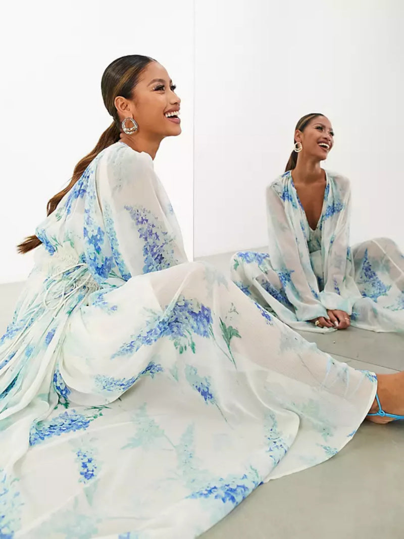 Novessa | Blue Blossom Dress