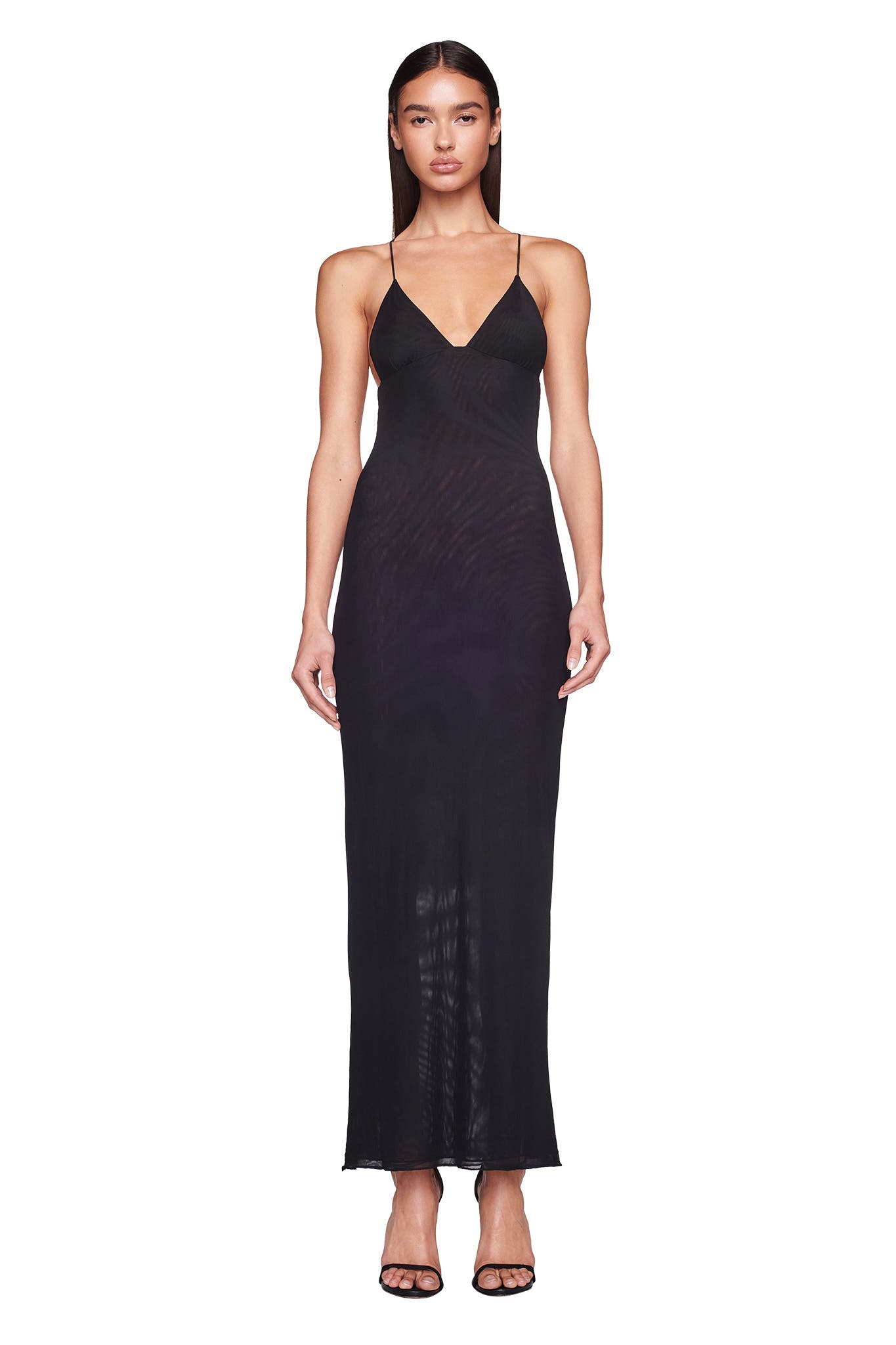Novessa | Fleur Open Back Maxi Dress