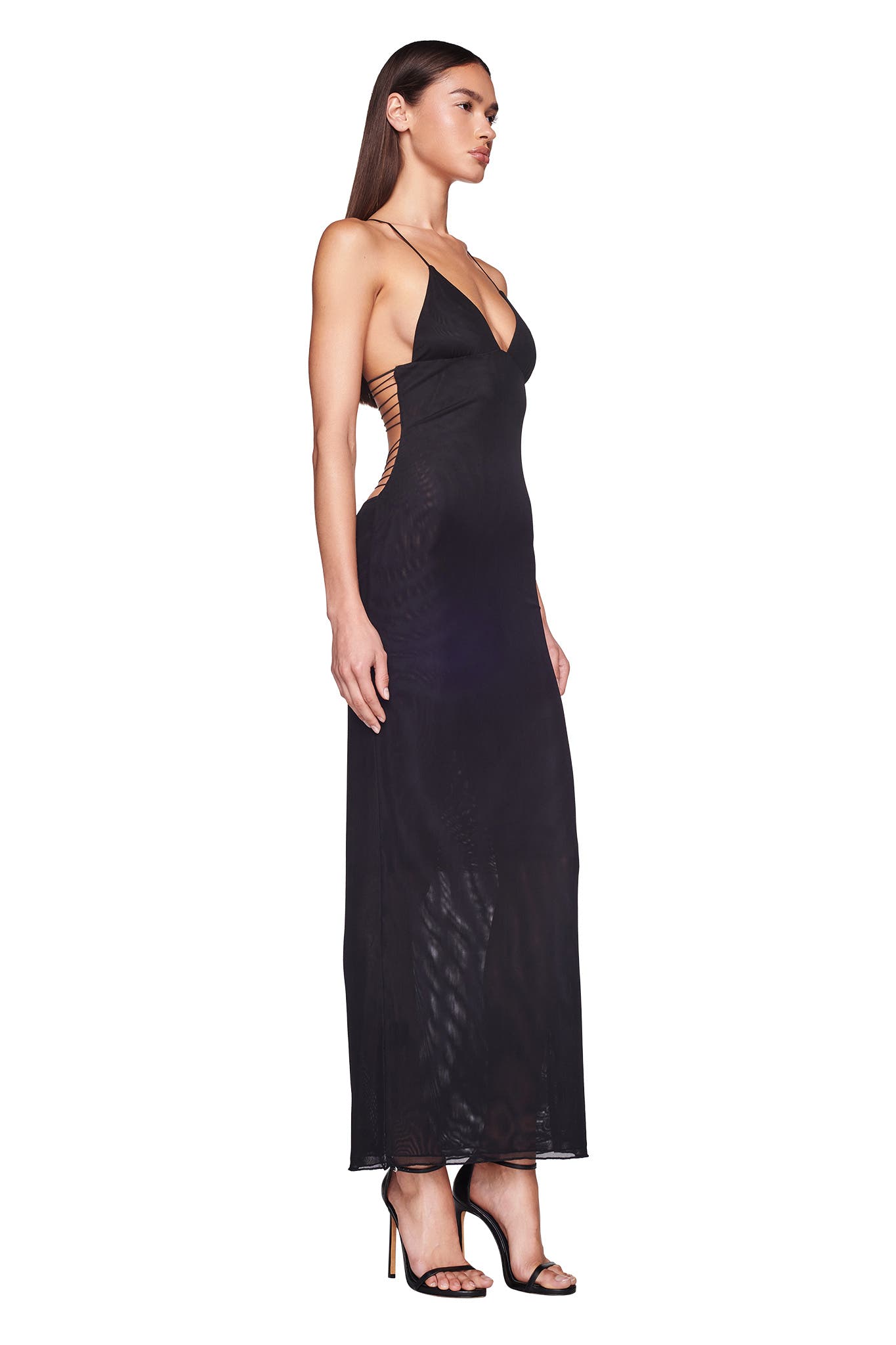 Novessa | Fleur Open Back Maxi Dress