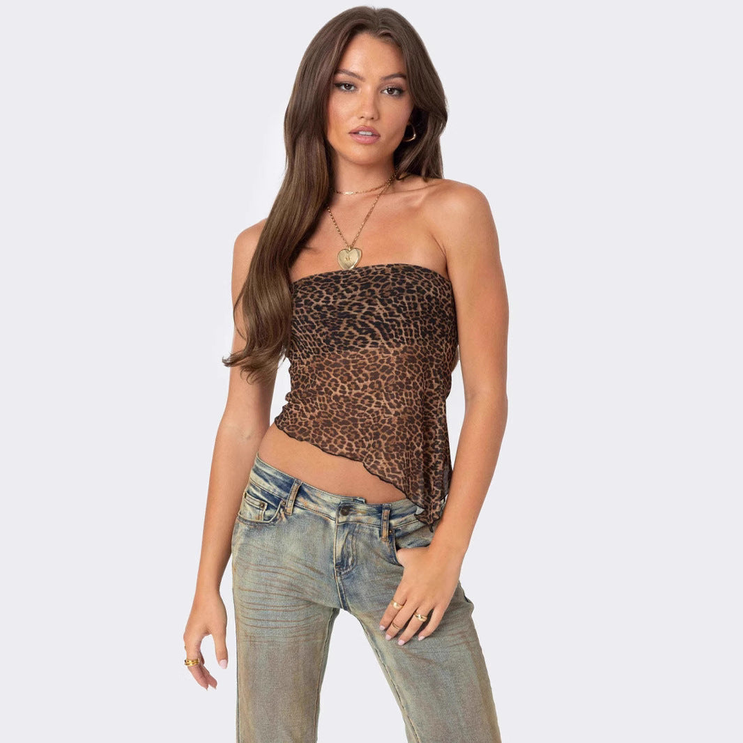 Novessa | Liva Leopard Print Top