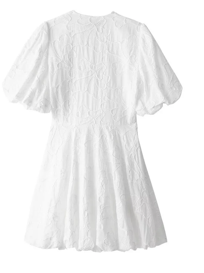 Novessa | Nola Embroidered Floral Dress