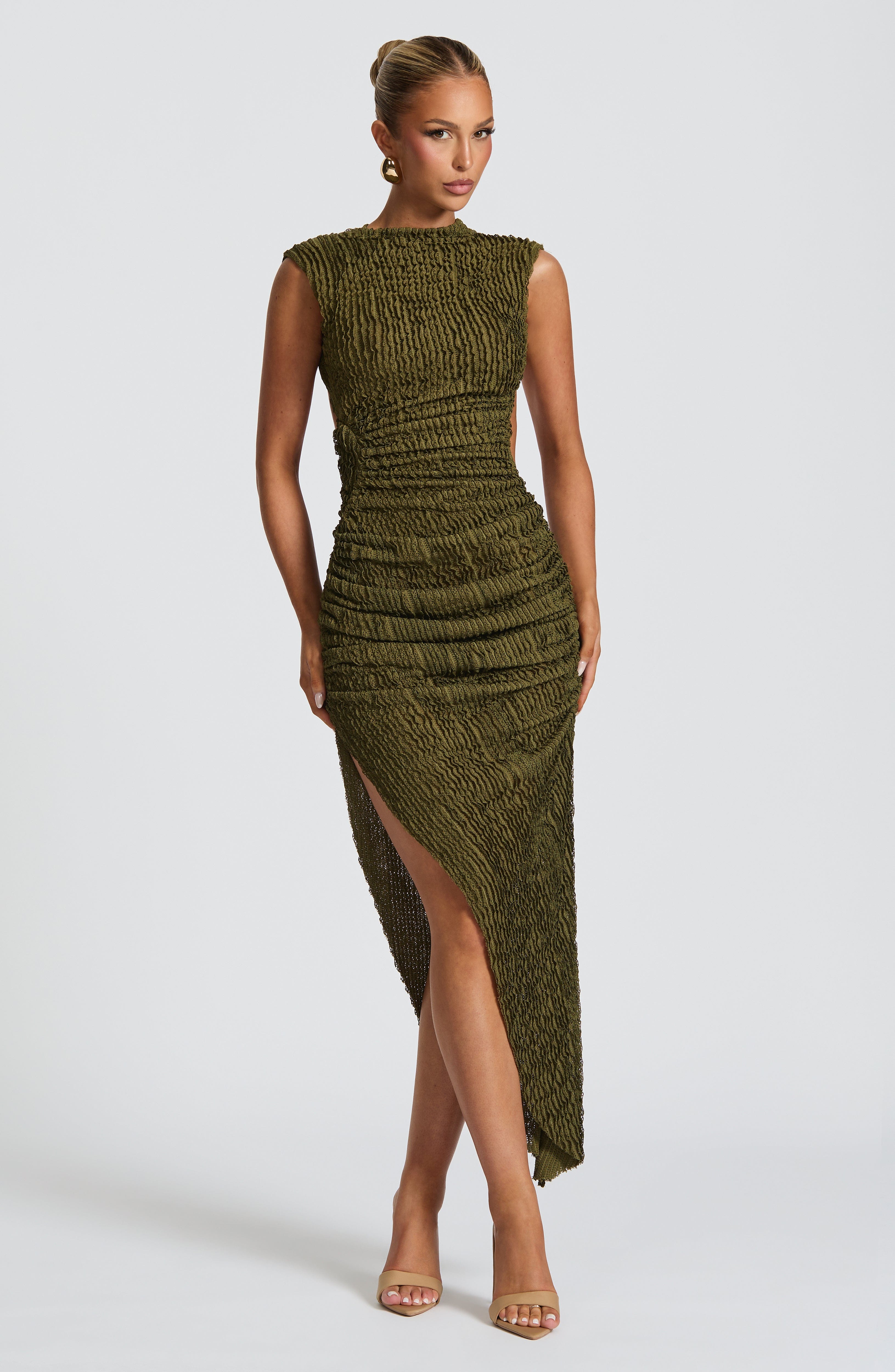 Novessa | Selina Open Back Midi Dress