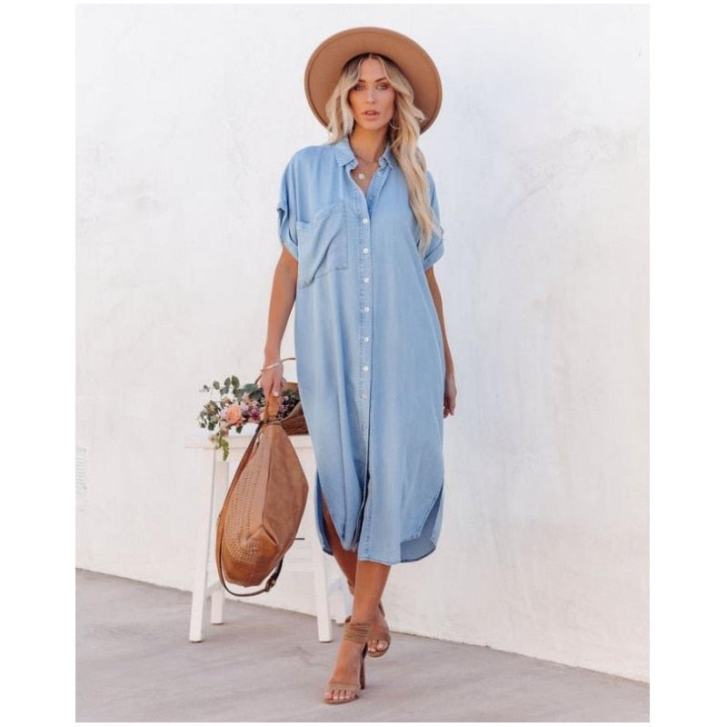 Novessa | Lina Denim Dress