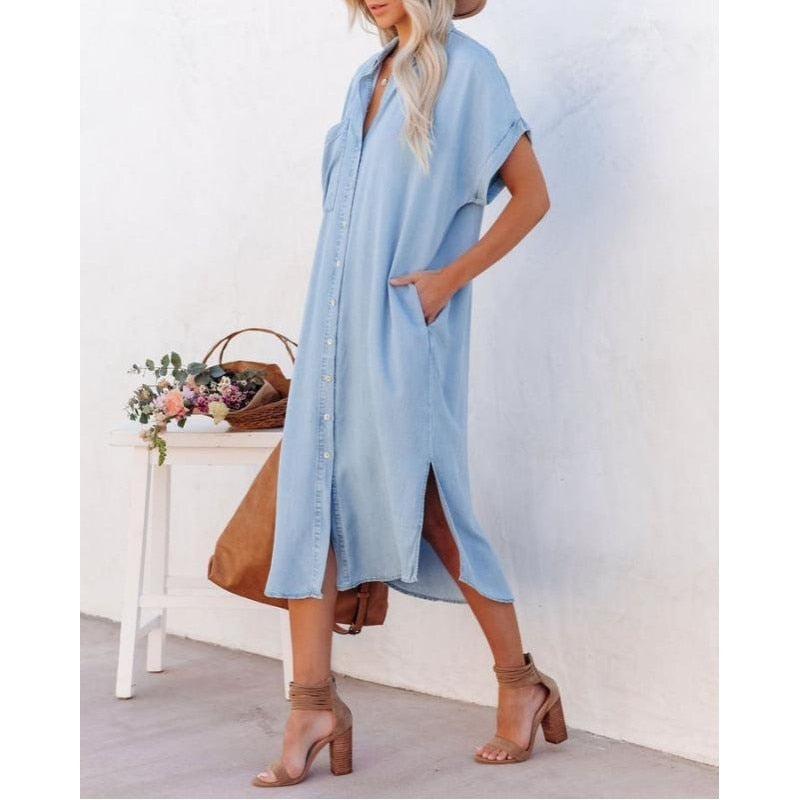Novessa | Lina Denim Dress