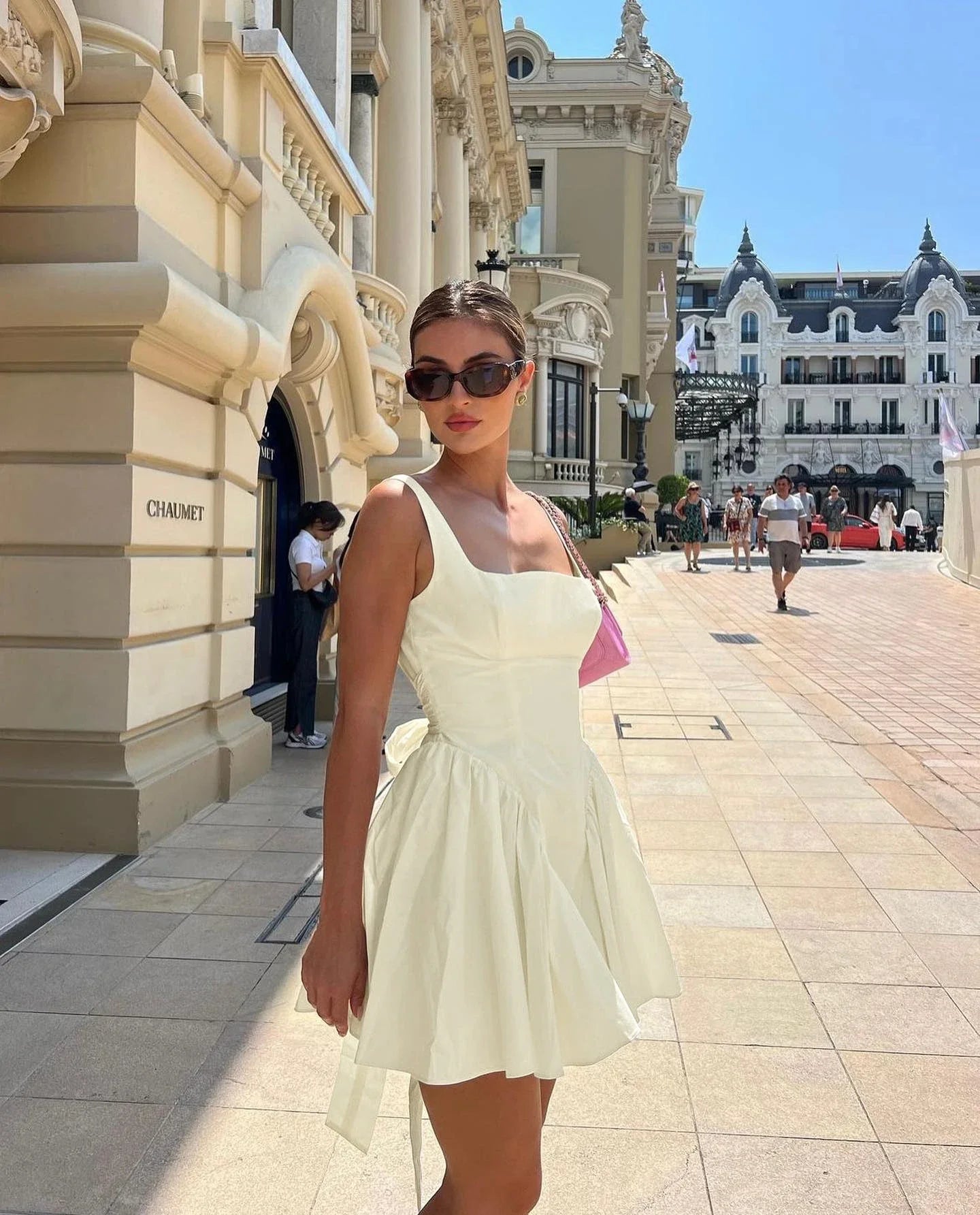 Novessa | Elisha Open Back Mini Dress