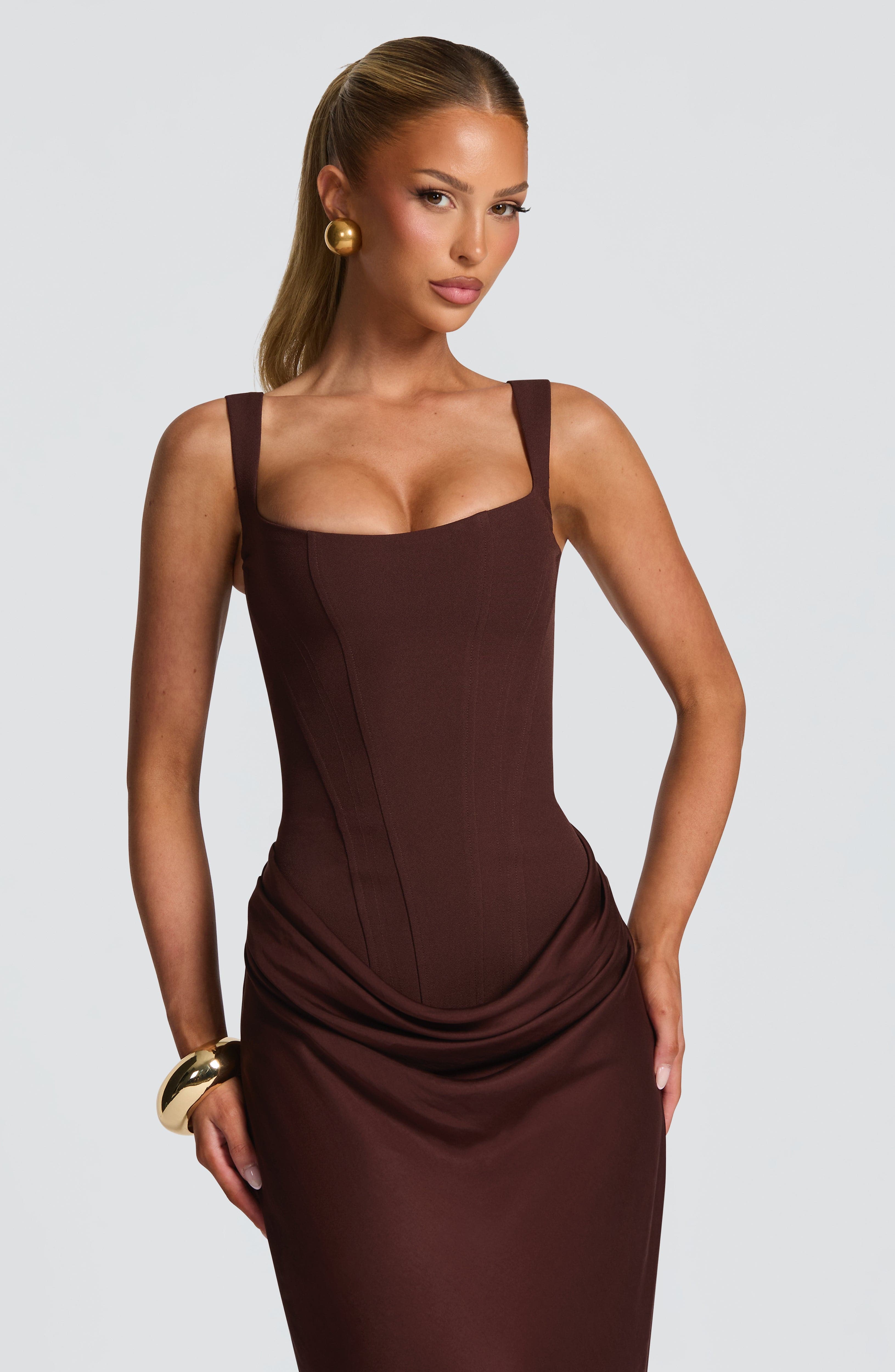 Novessa | Indy Bodycon Maxi Dress