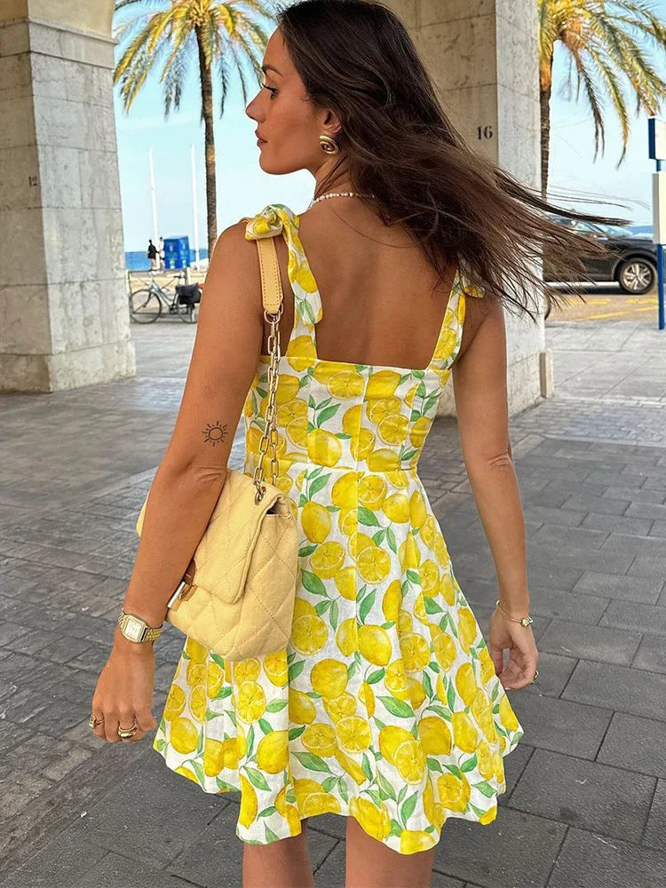Novessa | Solina Lemon Dress