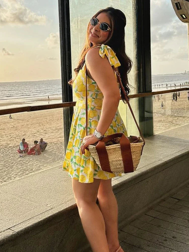 Novessa | Solina Lemon Dress