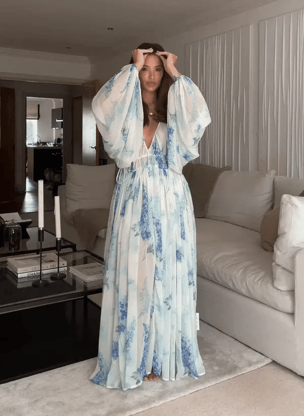 Novessa | Blue Blossom Dress