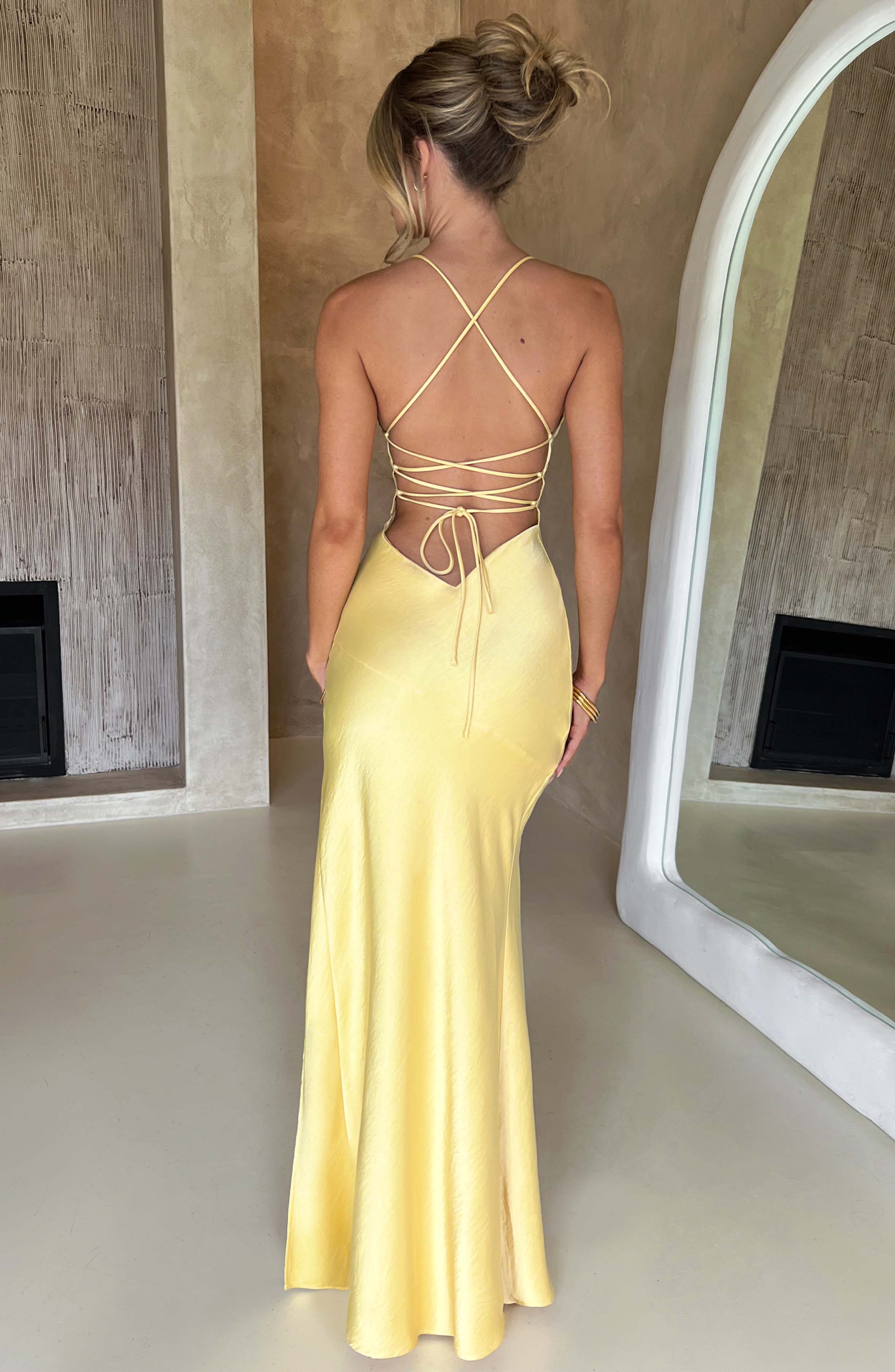 Novessa | Sienna Satin Dress
