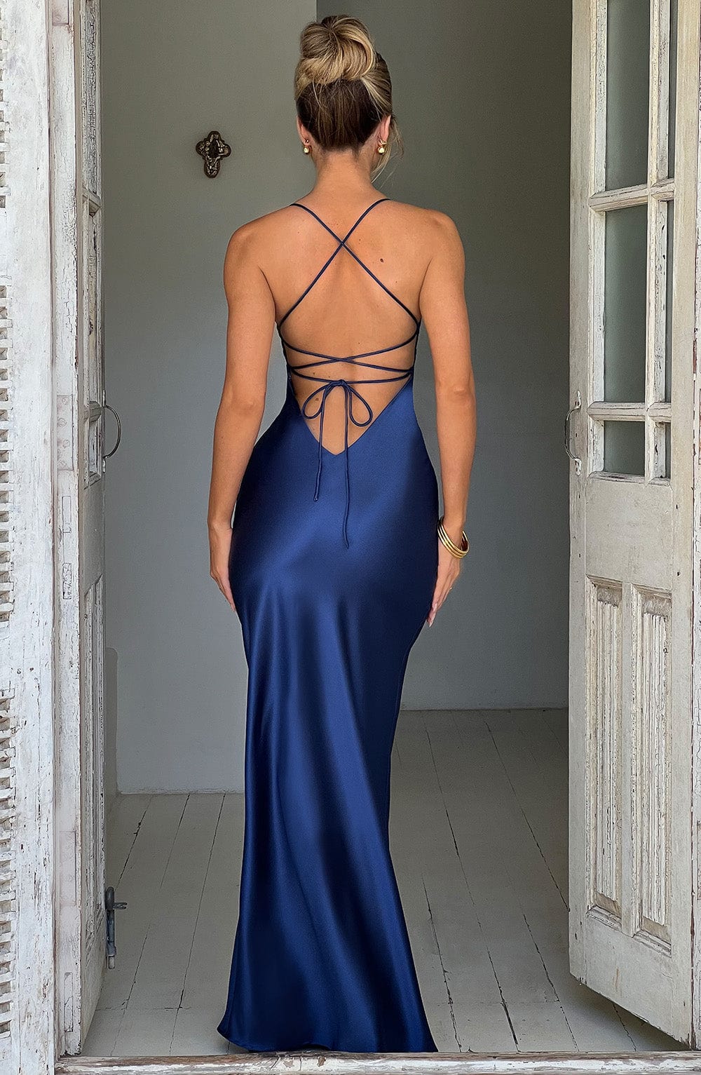 Novessa | Sienna Satin Dress