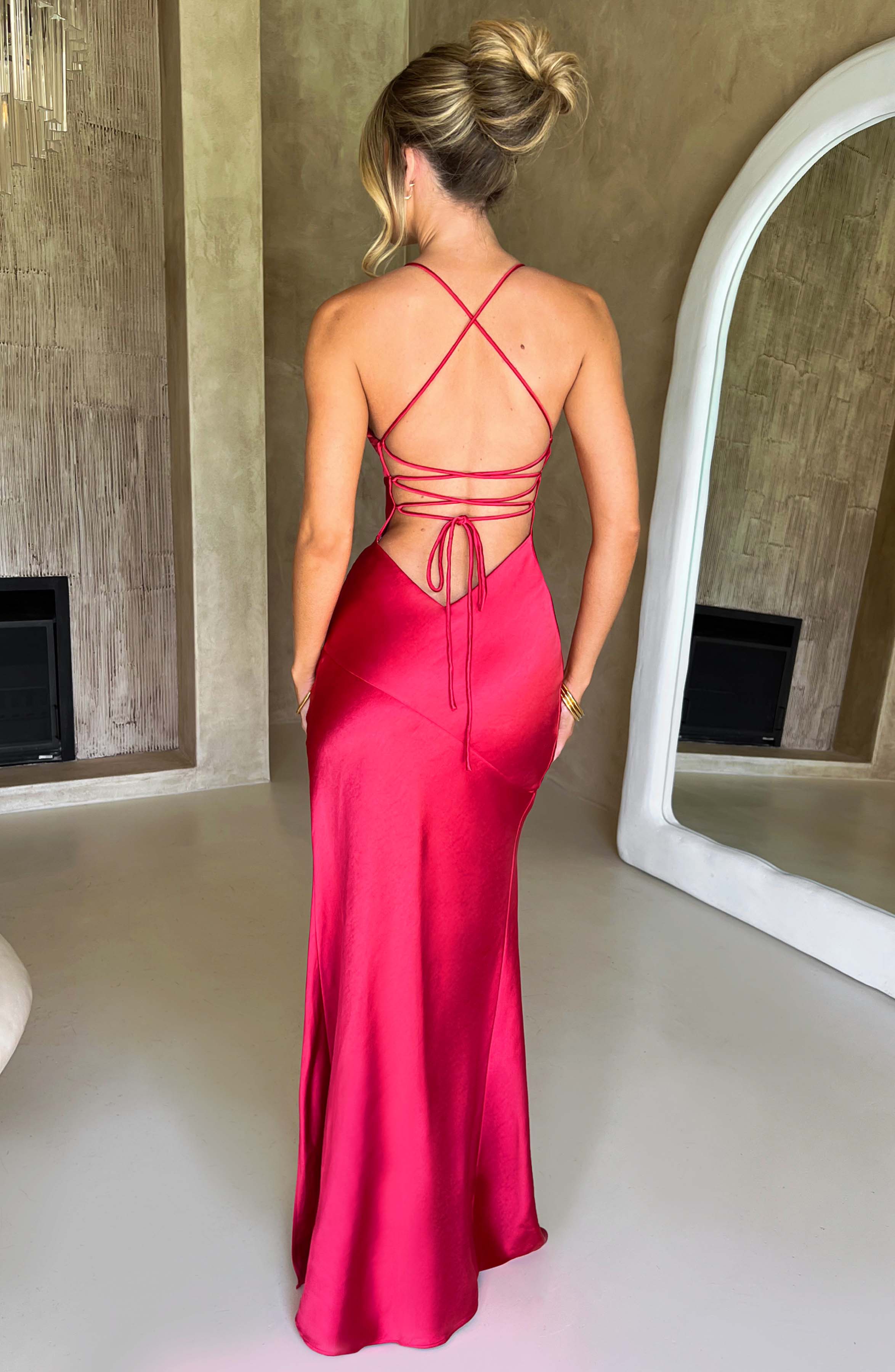 Novessa | Sienna Satin Dress