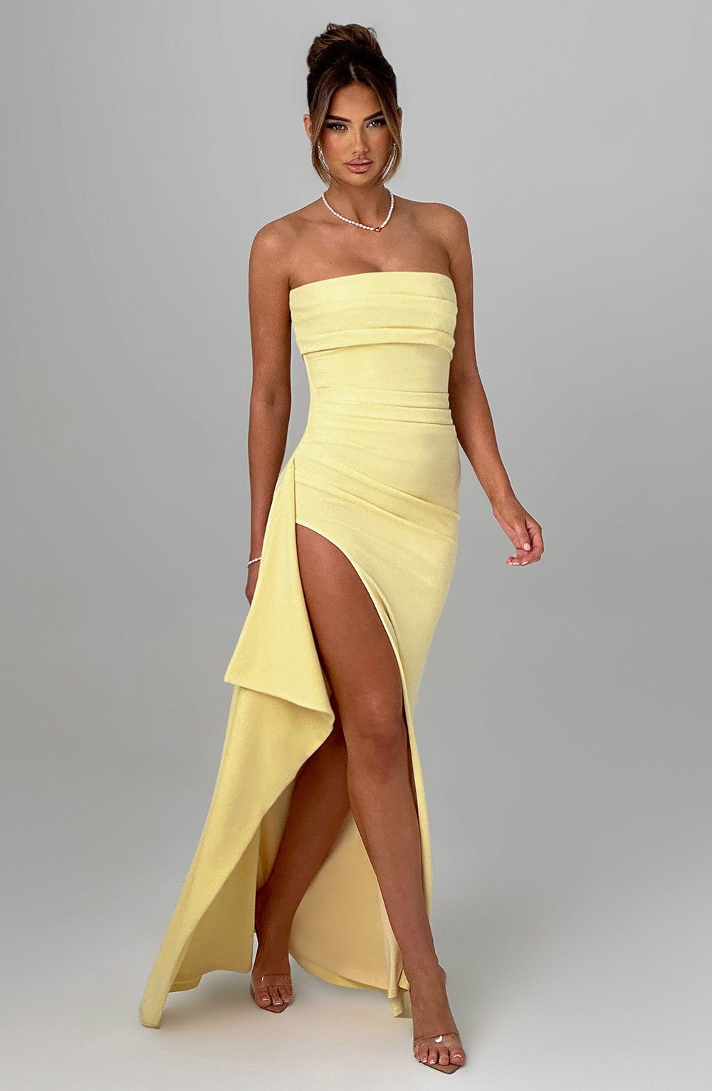 Novessa | Lemon Maxi Dress