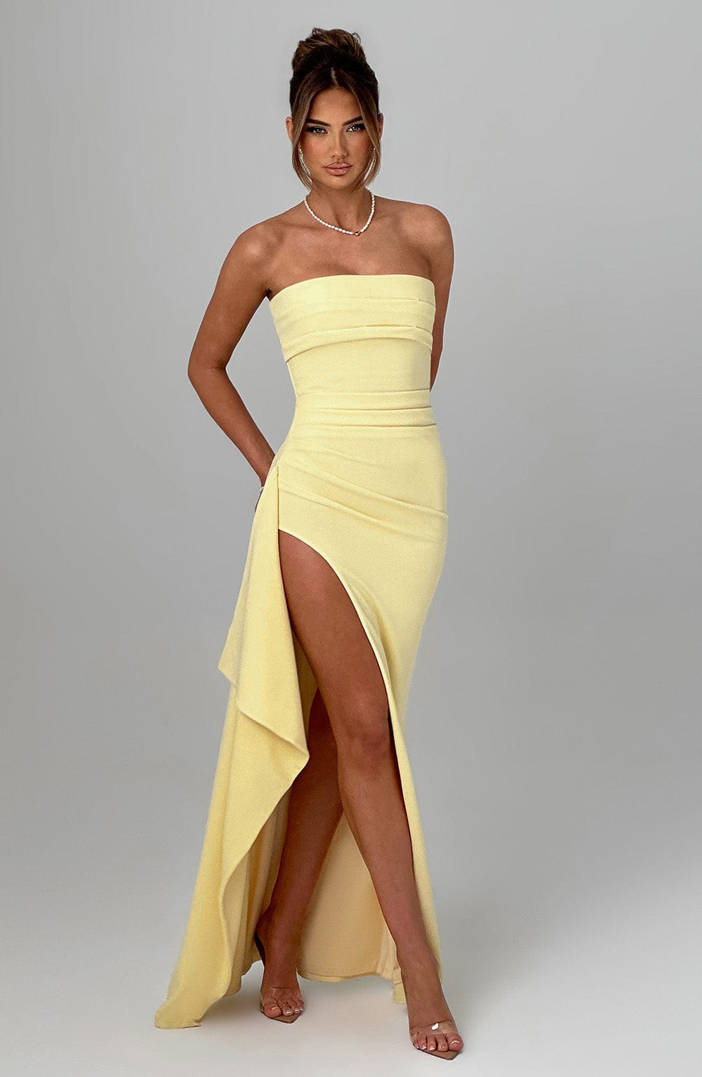 Novessa | Lemon Maxi Dress
